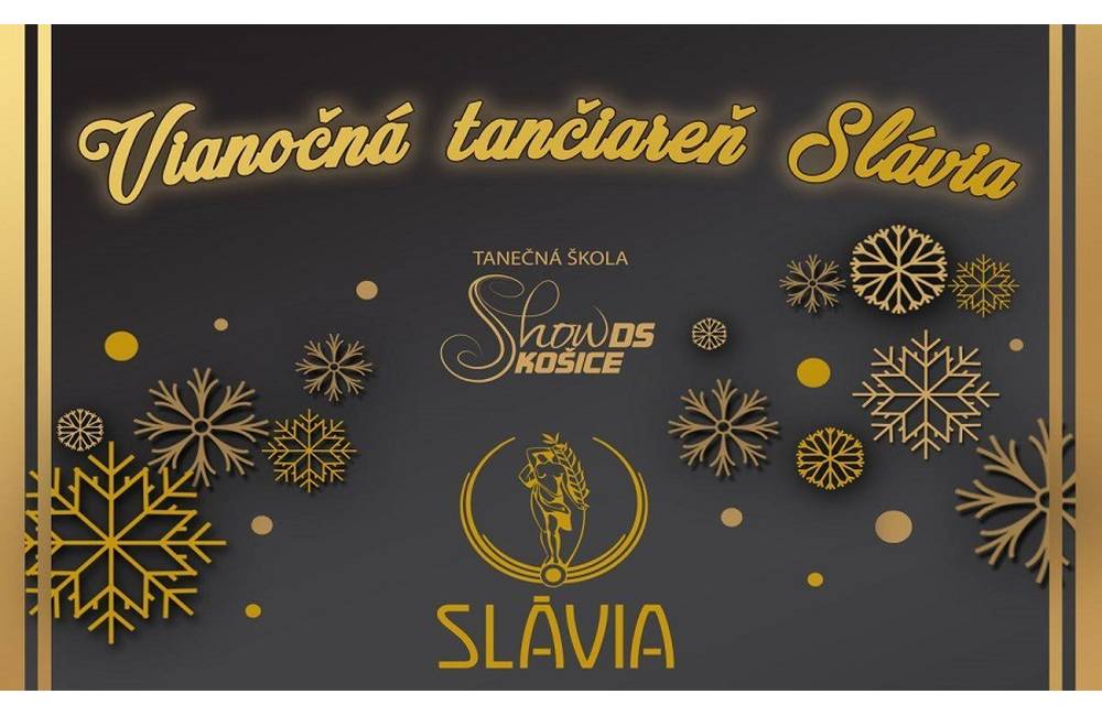 Tanečná škola SHOW DS Košice pozýva na Vianočnú tančiareň Slávia