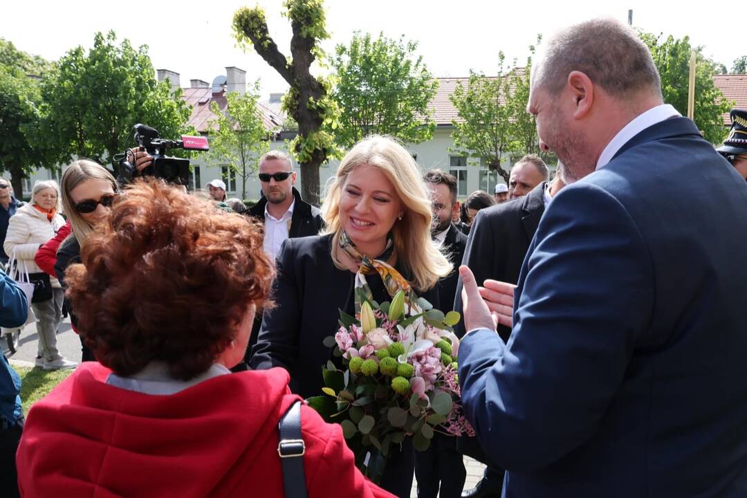 FOTO: Prezidentka na rozlúčke s Košičanmi. Ďakujem, že ste sa naučili po rusínsky, odkázal 6-ročný Adamko