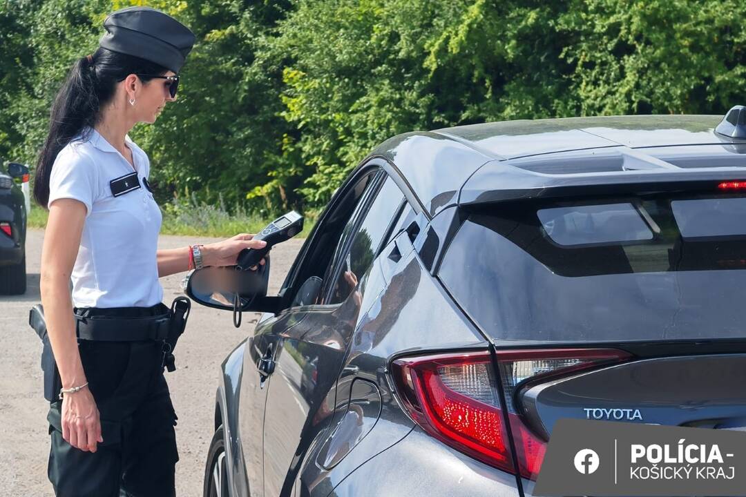 FOTO: Alarmujúce čísla za posledné dva dni, na cestách Košického kraja chytili až 36 opitých vodičov
