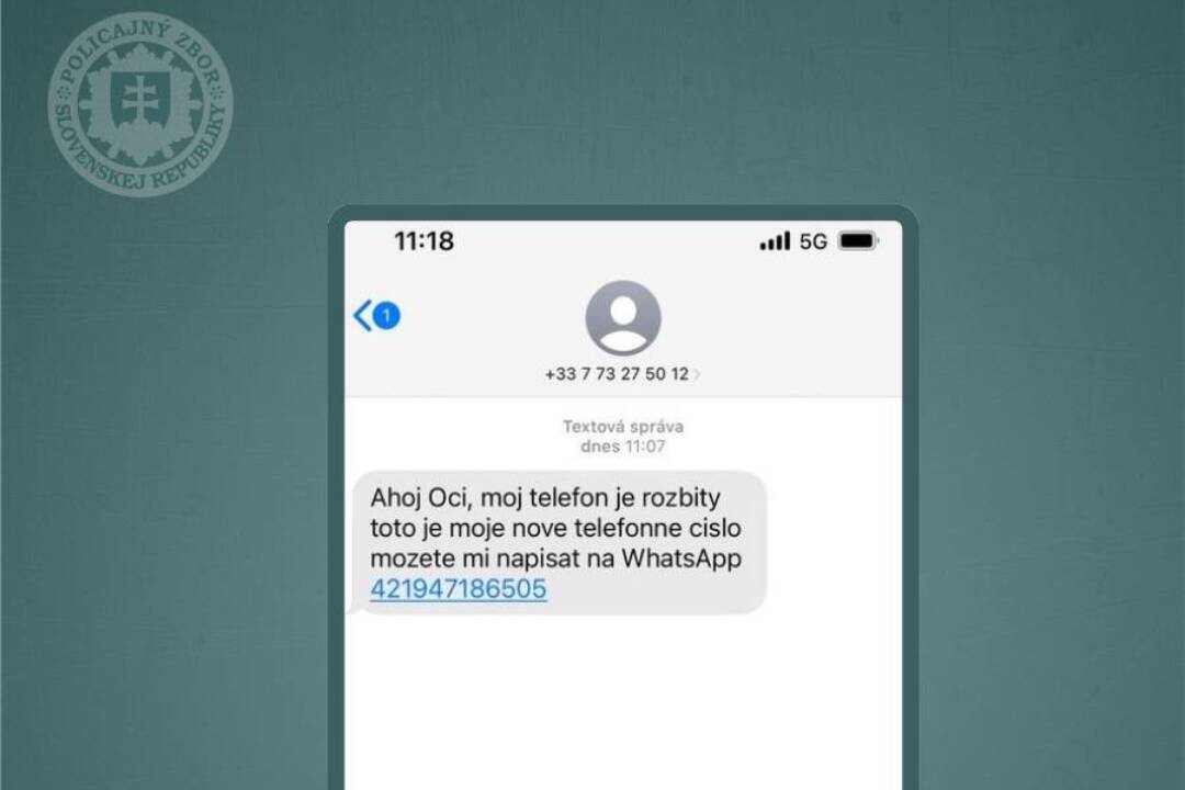 Foto: Slovákom chodia podvodné správy a telefonáty. Podvodníci sa vydávajú za vaše deti či políciu