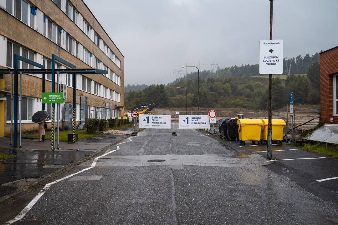 Foto: FOTO+VIDEO: Odštartovala výstavba nového nemocničného pavilónu v Spišskej Novej Vsi. Ako bude vyzerať?