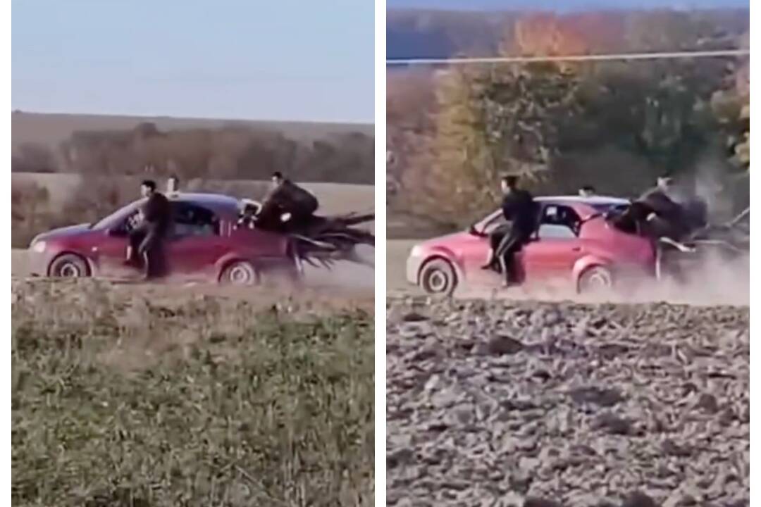 Foto: VIDEO: Aká krajina, také Rýchlo a zbesilo. Aj takto môže vyzerať východniarske drevobranie