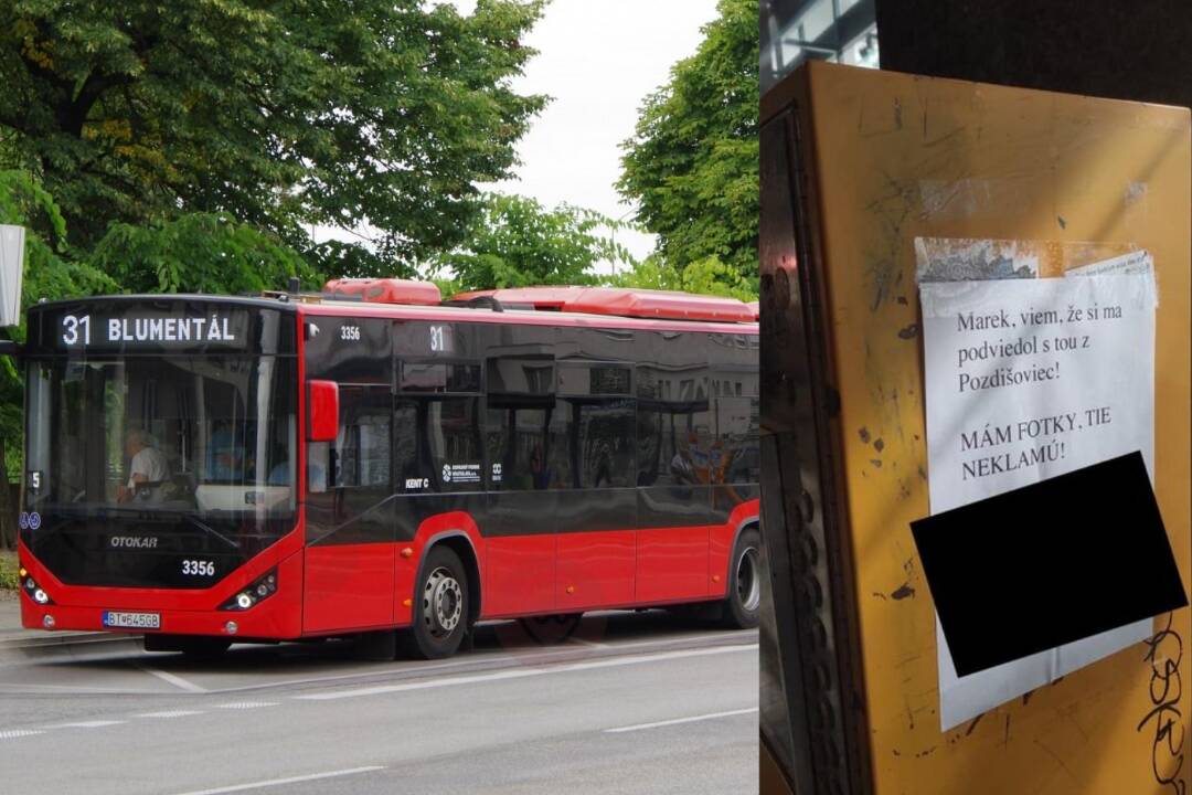 FOTO: Marekova odhalená nevera zabáva celú Bratislavu. A veru, siaha až do Pozdišoviec