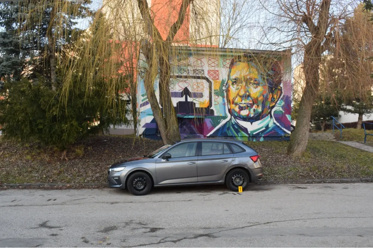 Foto: Narazil do zaparkovaného auta a hneď zdúchol, košická polícia hľadá svedkov nehody. Ak ste niečo videli, kontaktujte ich