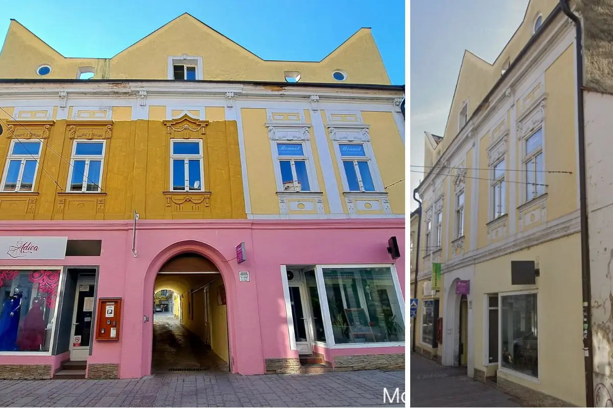 Foto: Košičanku Moniku šokoval pri potulkách mestom dom v historickom centre na Kováčskej. No comment, dodala bez slov