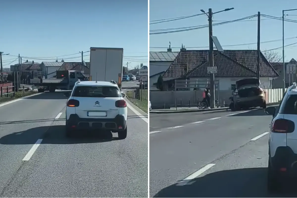 Foto: VIDEO: Z Horoviec smerom do Sečoviec sa stala nehoda, zdržíte sa