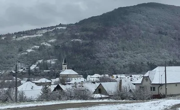 Košičania sa delia o zasnežené zábery mesta, Nový rok ich privítal s nádhernou snehovou nádielkou