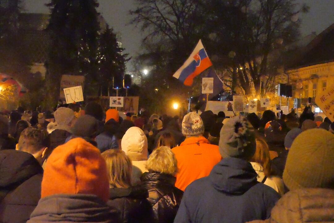 FOTO: Protest v Košiciach 18. januára 2024, foto 4