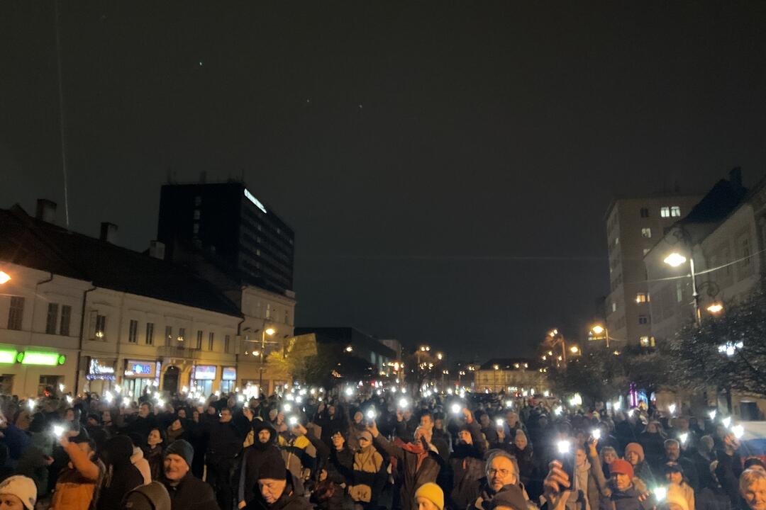 FOTO: Protest v Košiciach 18. januára 2024, foto 6