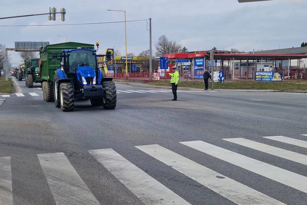 FOTO: Protest farmárov v Košiciach, foto 3