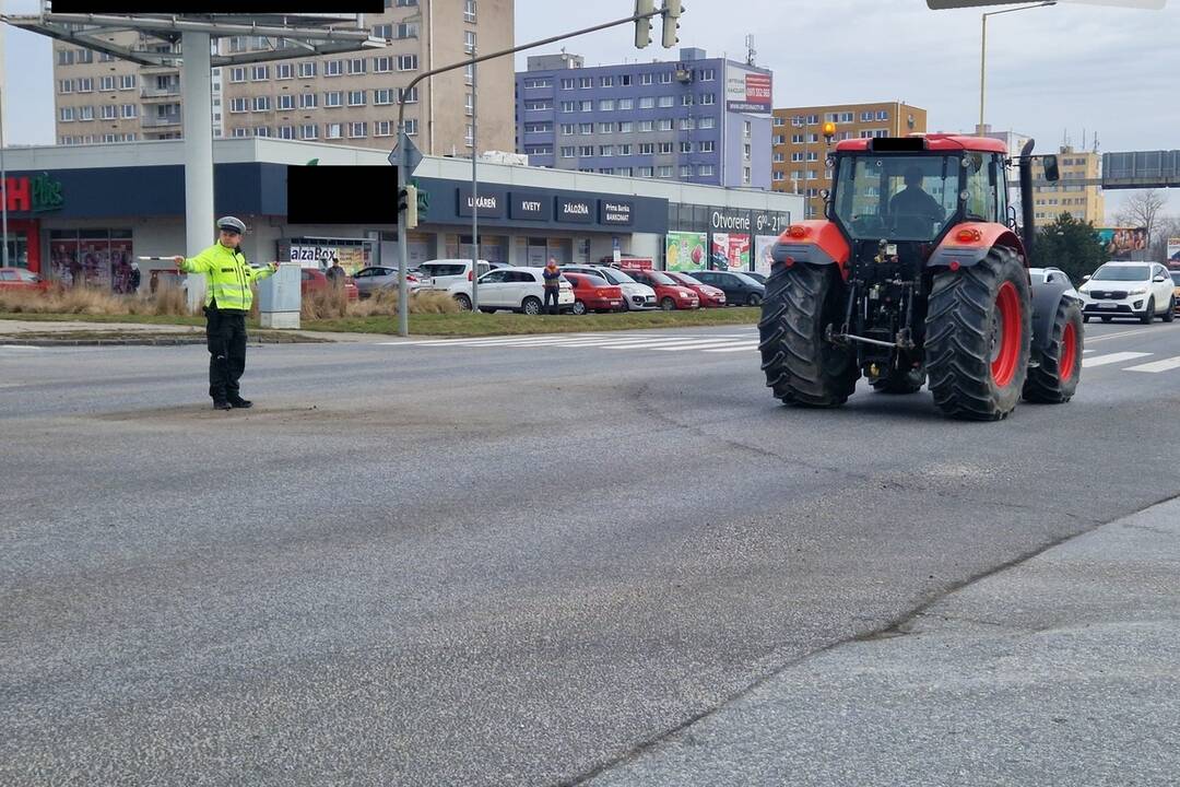 FOTO: Protest farmárov v Košiciach, foto 4