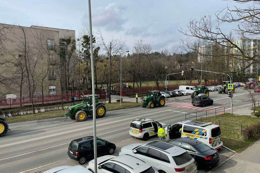 FOTO: Protest farmárov v Košiciach, foto 6