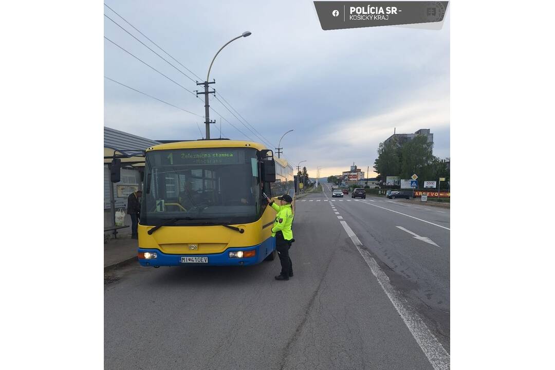 FOTO: Prvomájové policajné kontroly v Košickom kraji, foto 14