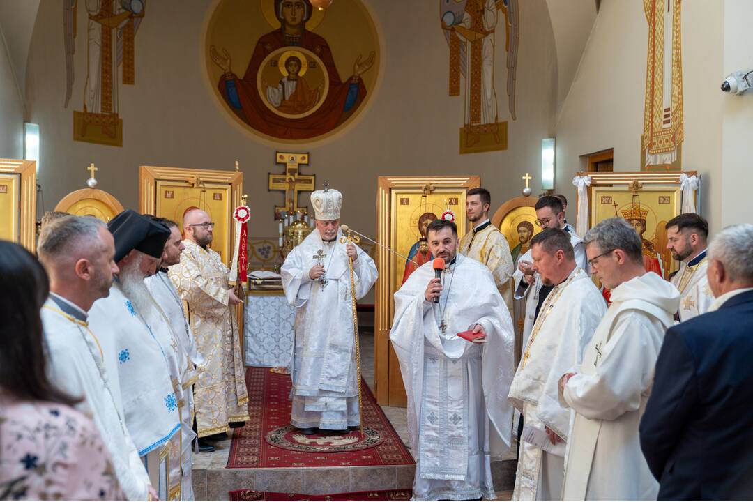 FOTO: Vysvätenie Sergija Sabova za nového kaplána farnosti Košice - Furča, foto 5