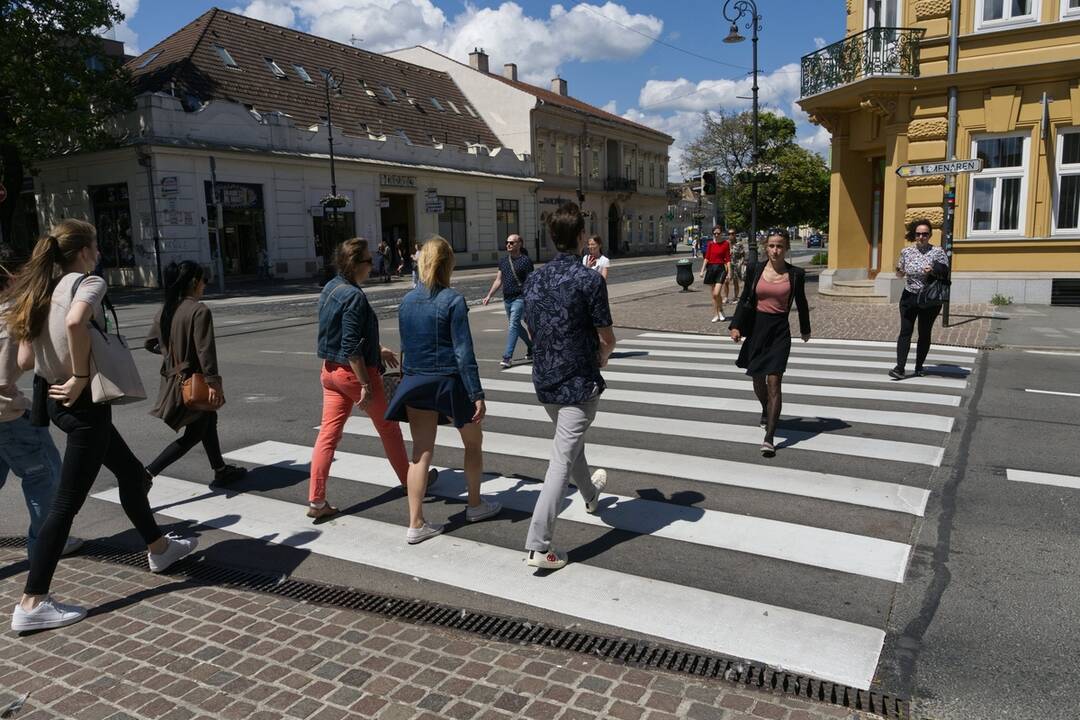 FOTO: Na priechodoch v Košiciach testujú novú techniku, foto 1