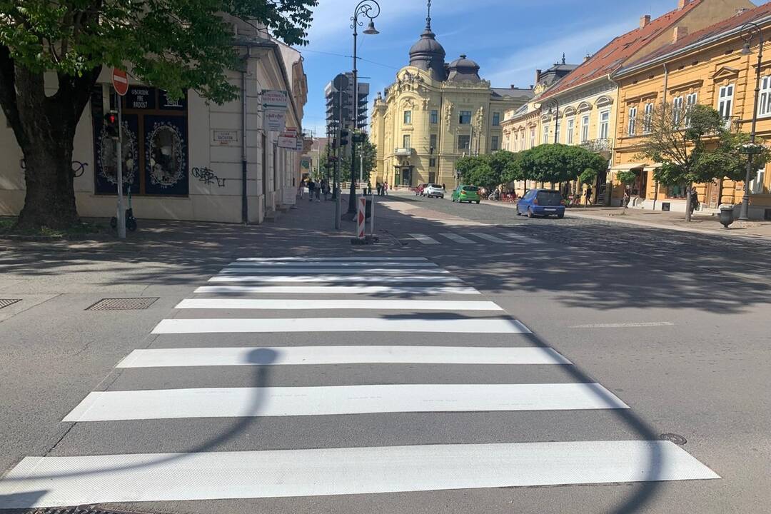 FOTO: Na priechodoch v Košiciach testujú novú techniku, foto 7