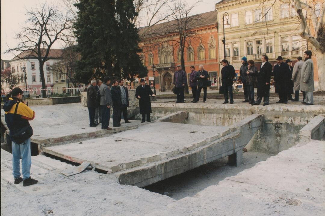 FOTO: Ako prebiehala výstavba ikonickej Spievajúcej fontány?, foto 4