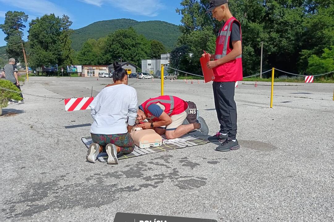 FOTO: Polícia otestovala košických vodičov z podania prvej pomoci, foto 9