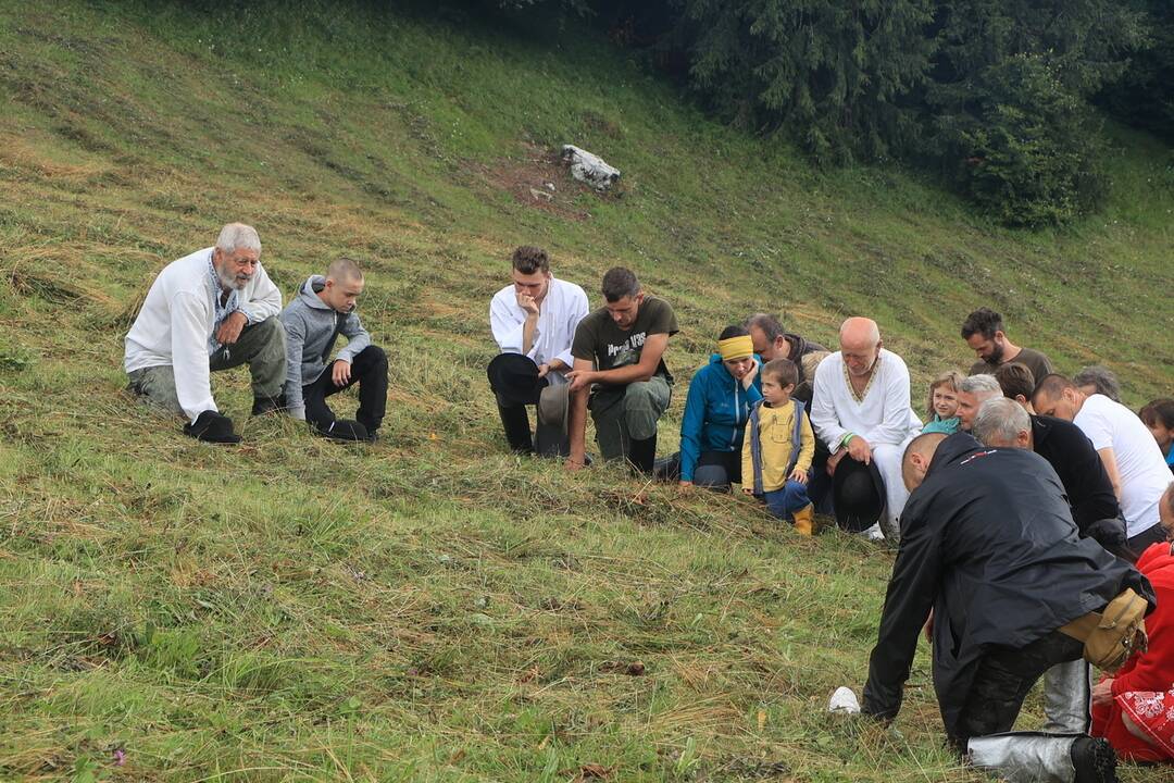 FOTO: Už šiesty rok dobrovoľníci kosili Kopanecké lúky, foto 11