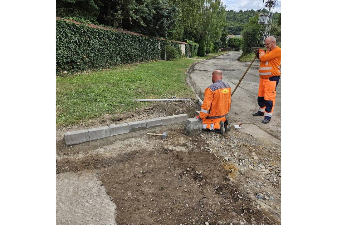 FOTO: Na Povraznej ulici v Myslave prebieha rekonštrukcia vozovky, foto 2