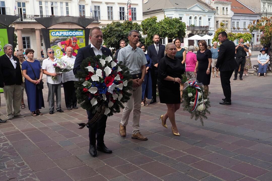 FOTO: Spomienka na hrdinstvo aj obrovské straty. Košice si pripomenuli august 1968, foto 7