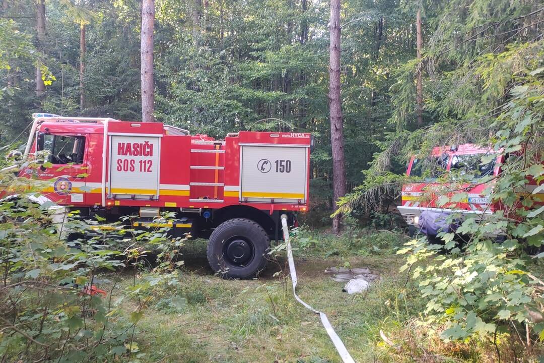 FOTO: Neďaleko Tomášovského výhľadu vypukol požiar, foto 25