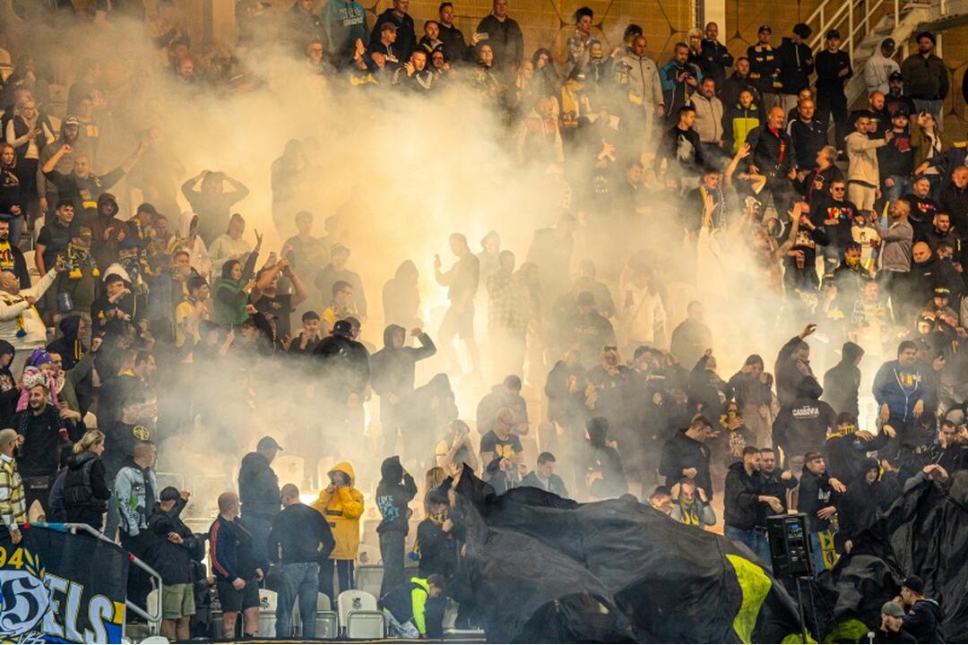 FOTO: Košickú futbalovú arénu zaplnili farby Košíc a Trnavy. Atmosféru dotváralo vyše 5-tisíc divákov, foto 9