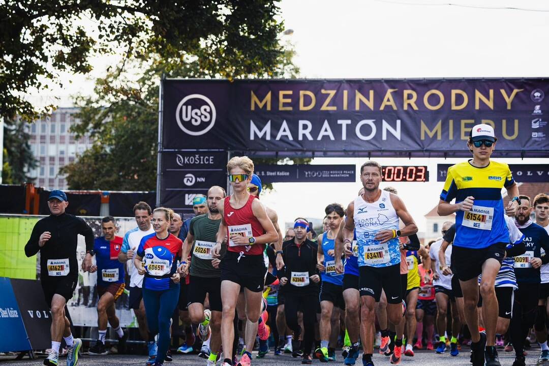 FOTO: Medzinárodný maratón mieru v Košiciach si pripomína svoju storočnicu, foto 9