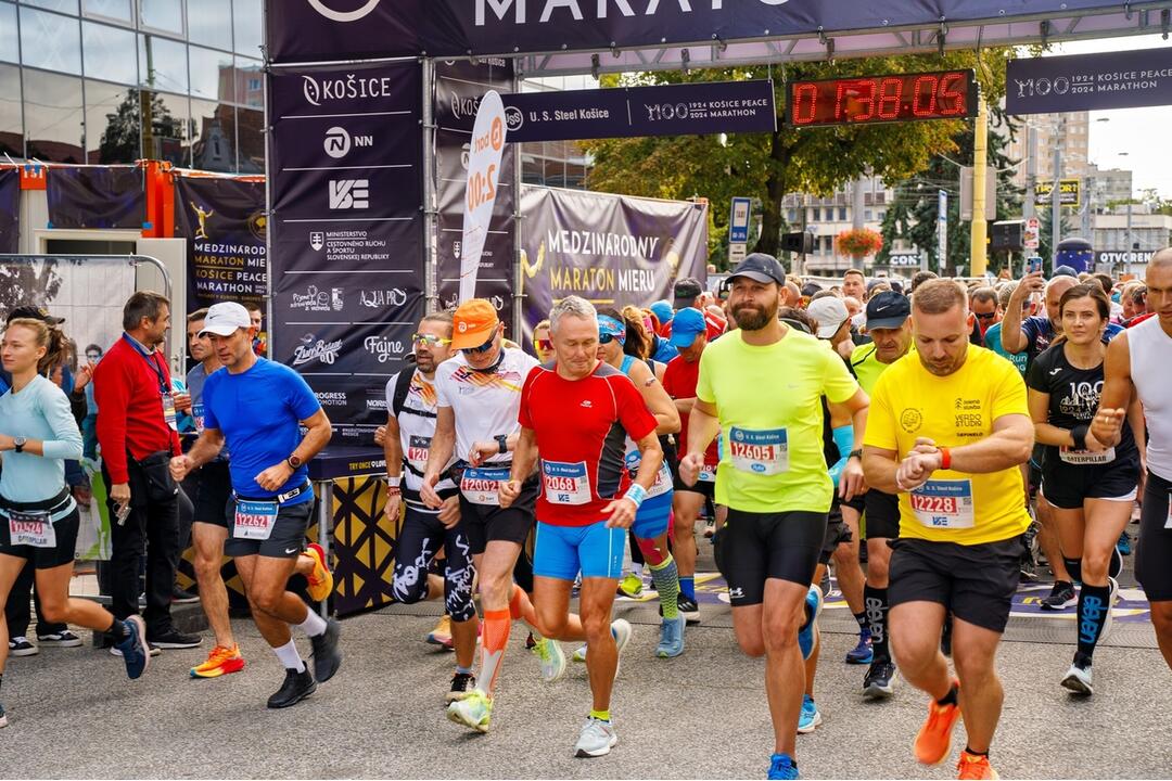 FOTO: Najkrajšie momenty z Medzinárodného maratónu mieru v Košiciach, foto 108