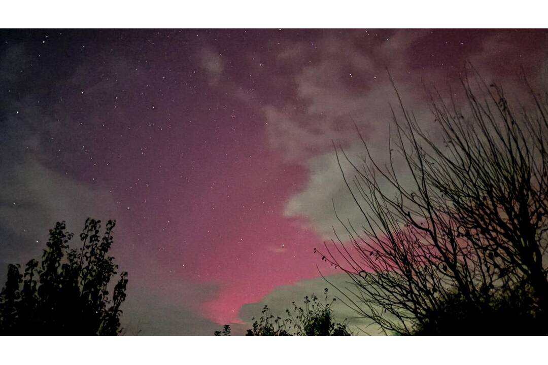 FOTO: Nádherná polárna žiara v Košickom kraji, foto 15