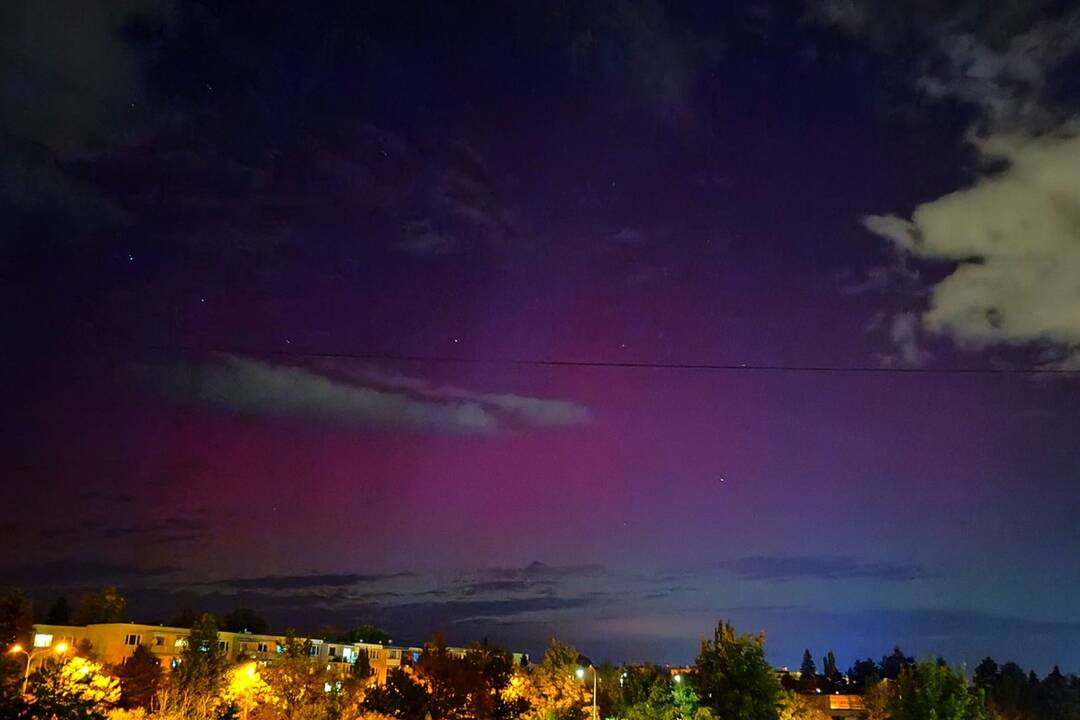 FOTO: Nádherná polárna žiara v Košickom kraji, foto 19