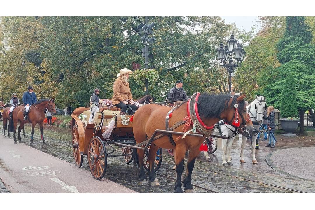 FOTO: Košicami viedol sprievod koní. Konala sa tradičná Hubertova jazda, foto 15