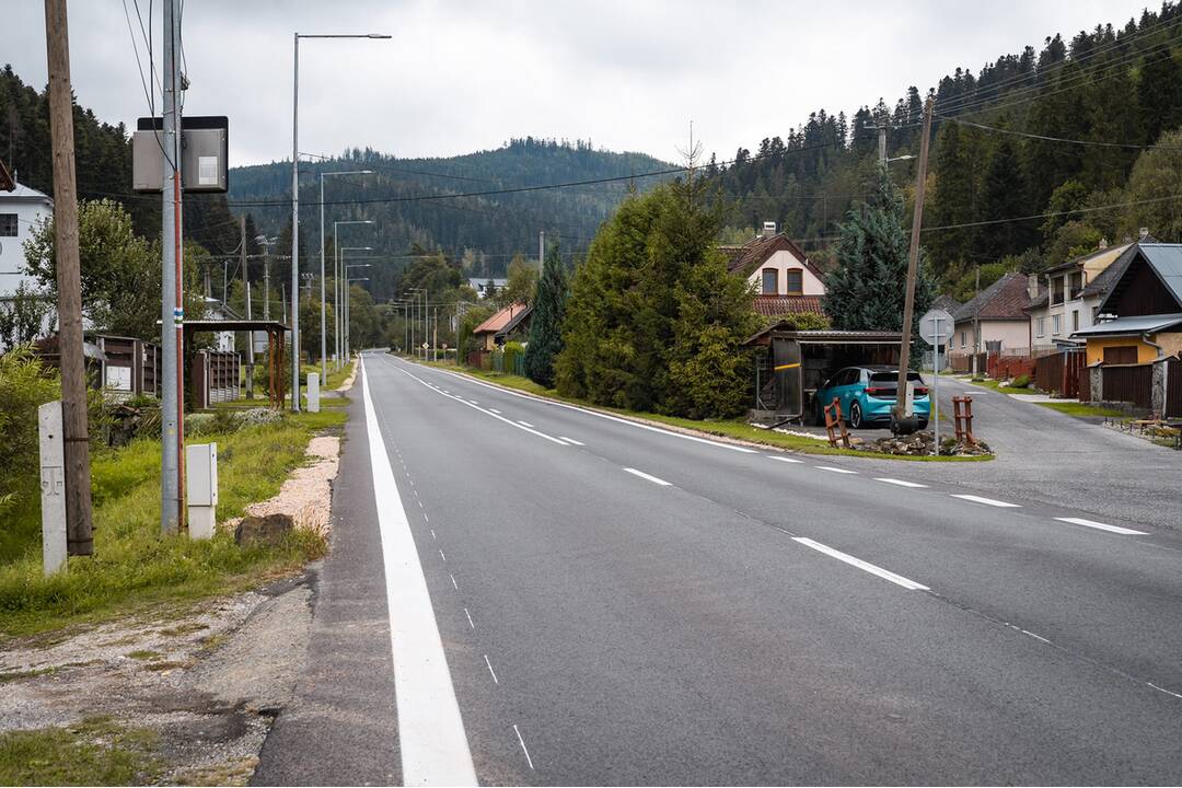 FOTO: Zrekonštruovaná cesta medzi okresmi Rožňava a Spišská Nová Ves, foto 8