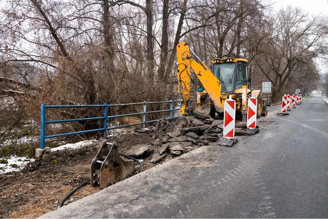 FOTO: Oprava mosta pred obcou Debraď, foto 4