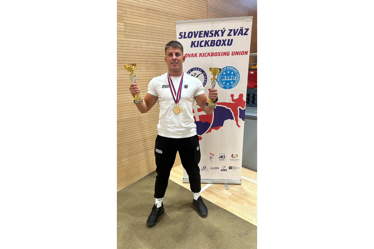 Kickboxer Michal Stričík celý rok zbieral úspechy doma aj v zahraničí, foto 4