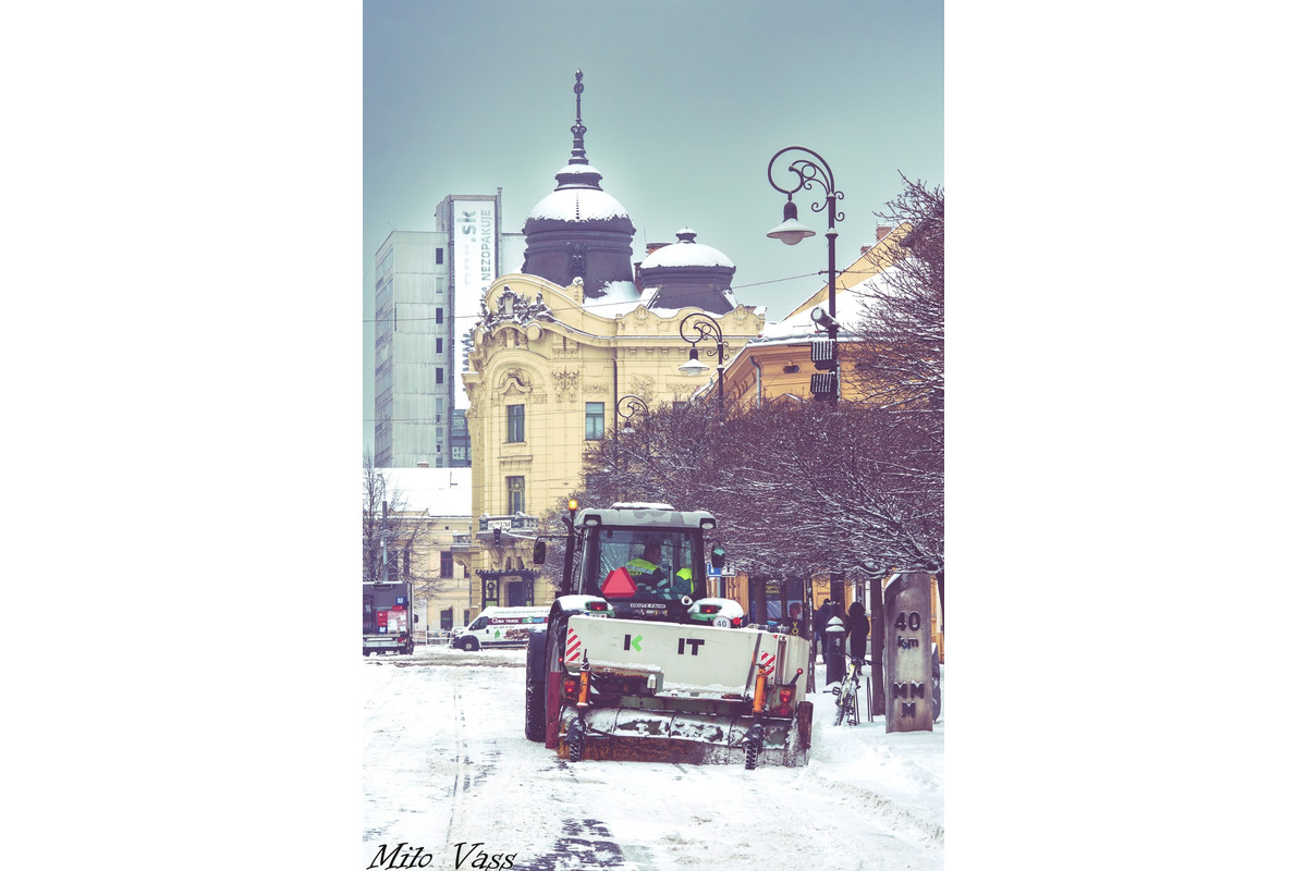 FOTO: Košice sa pod snehovou prikrývkou menia na rozprávku, foto 16