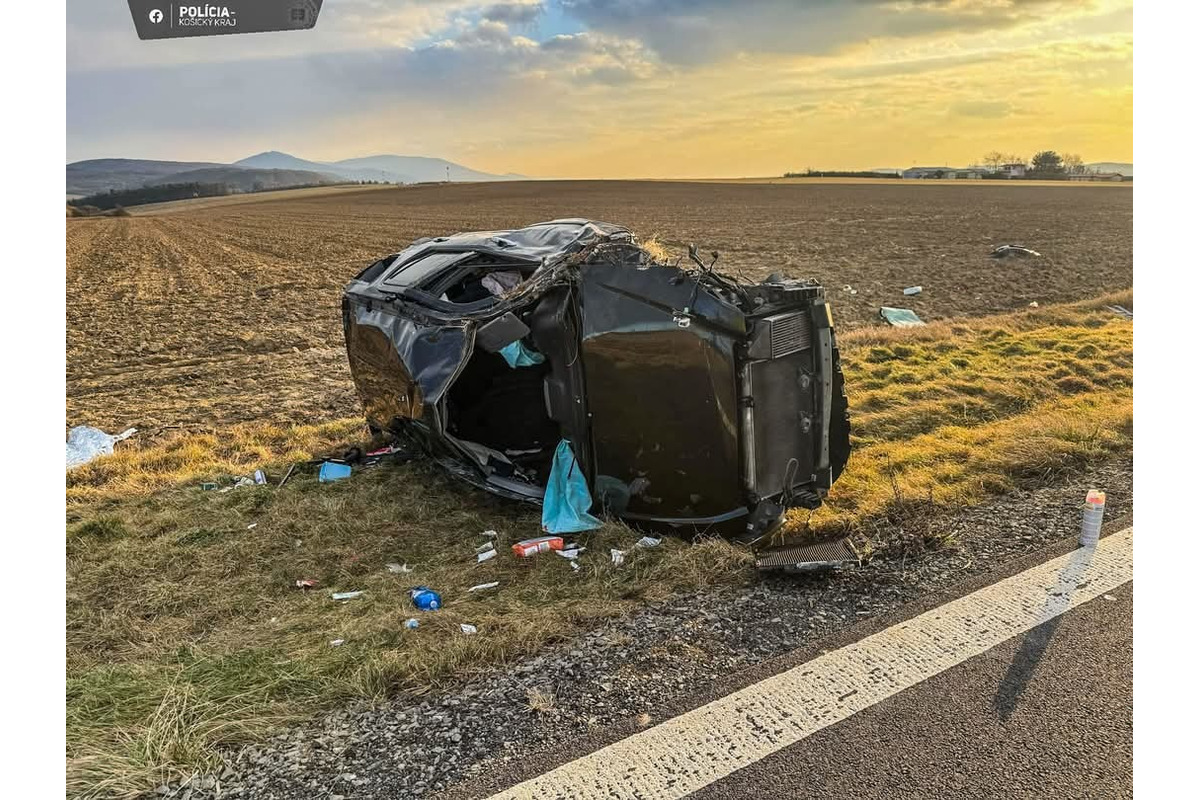 FOTO: Hromadná nehoda pri Bidovciach, foto 1