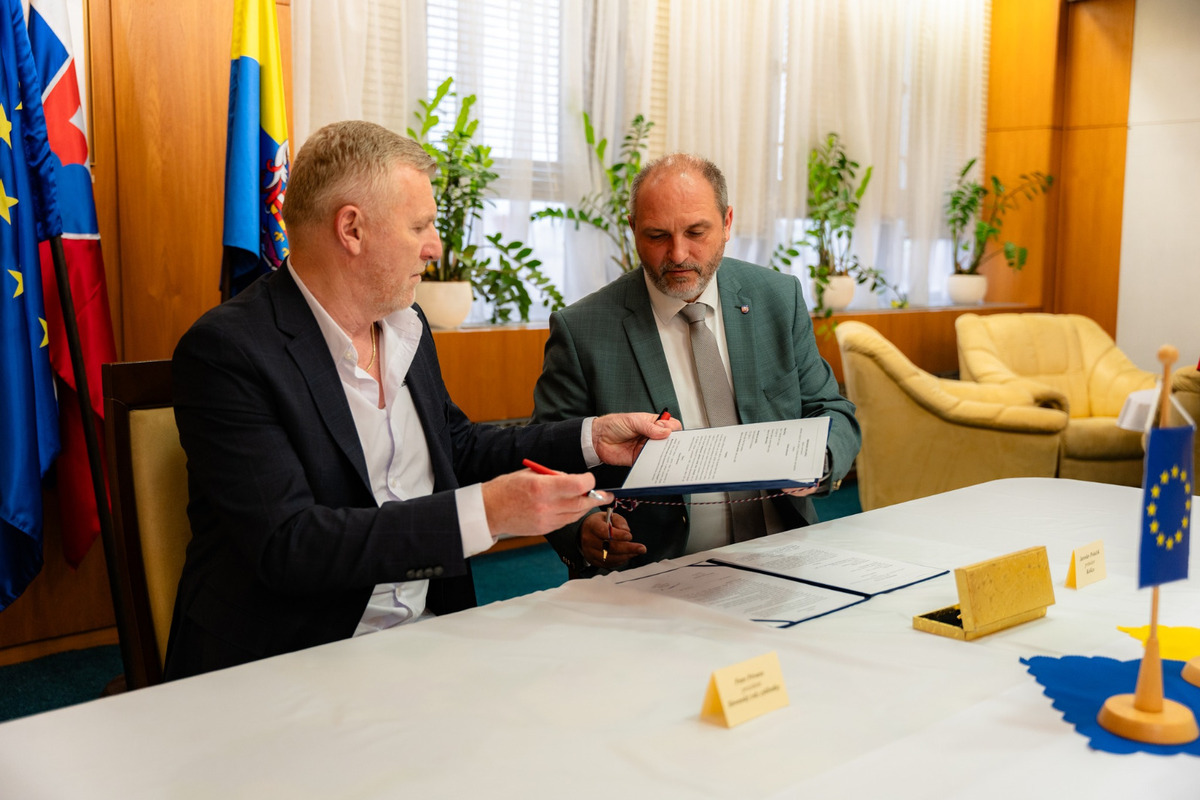 Košice podpísali memorandum o spolupráci s prezidentom Slovenského zväzu cyklistiky, foto 2