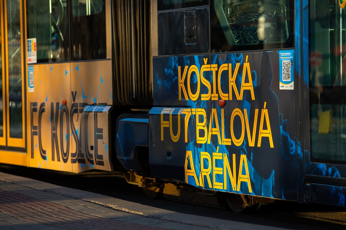 FOTO: Futbalová električka v Košiciach, foto 2