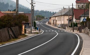 Zmodernizované a opravené cesty na Gemeri a Spiši